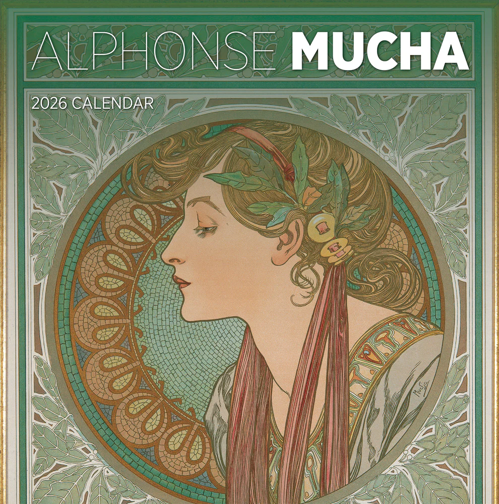 WALL CALENDAR 2026 - ALPHONSE MUCHA