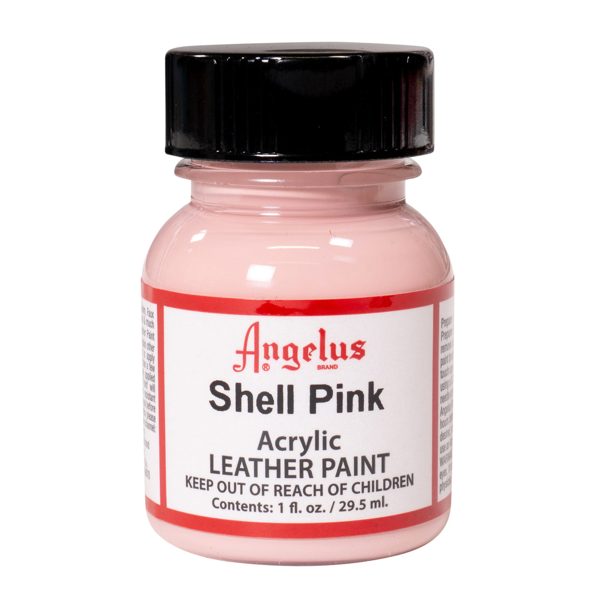 LEATHER PAINT 1oz SHELL PINK