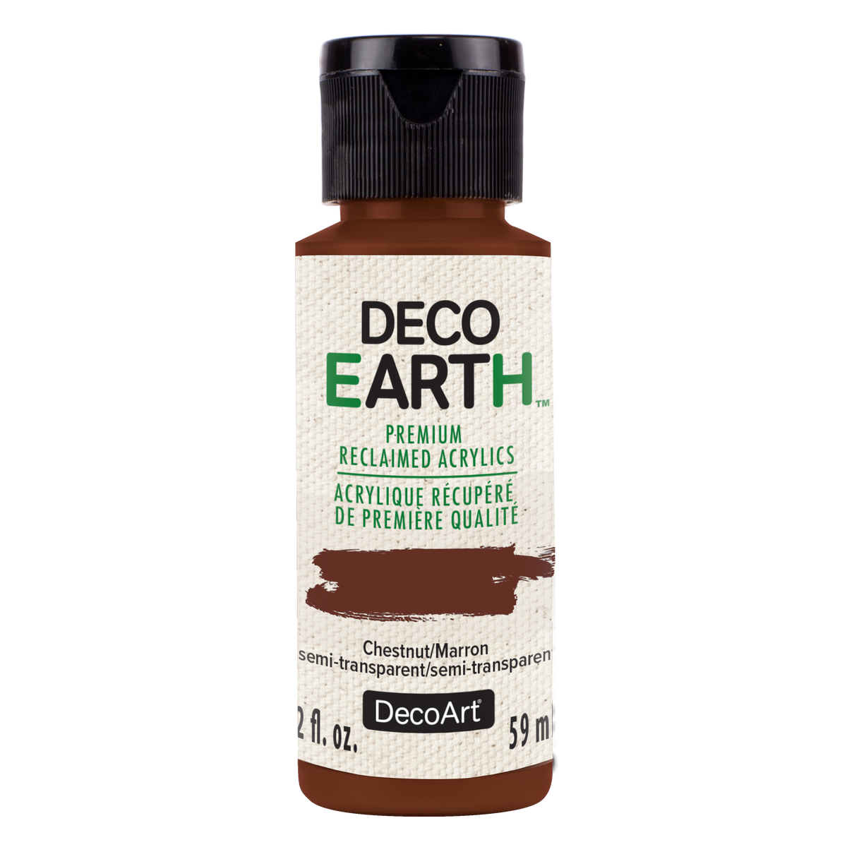 DECOEARTH RECLAIMED ACRYLIC  2OZ  CHESTNUT