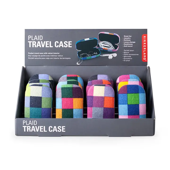 TRAVEL CASE FABRIC ASSORTED