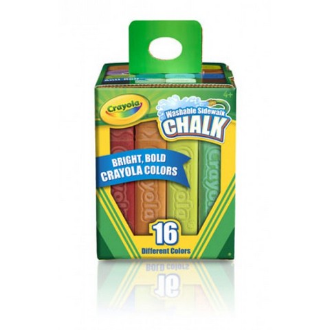 SIDEWALK CHALK COLOR 16-PACK