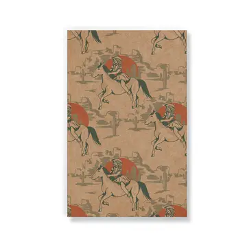 PRETTY COWGIRL KRAFT CLASSIC LAYFLAT NOTEBOOK
