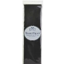 TISSUE PAPER - 10 SHEETS, BLACK