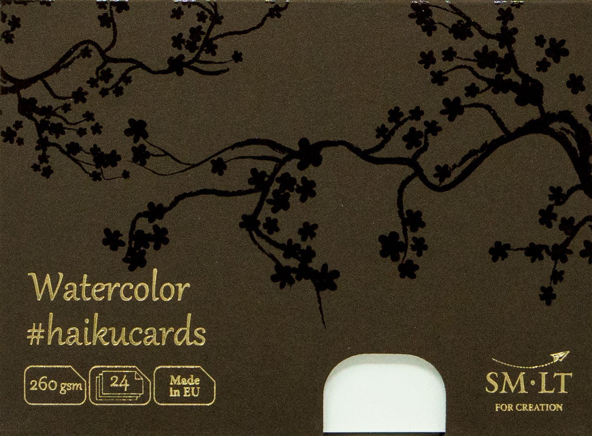 WATERCOLOR CARDS IN THE BOX (HAIKU CARDS) 147 X 106MM