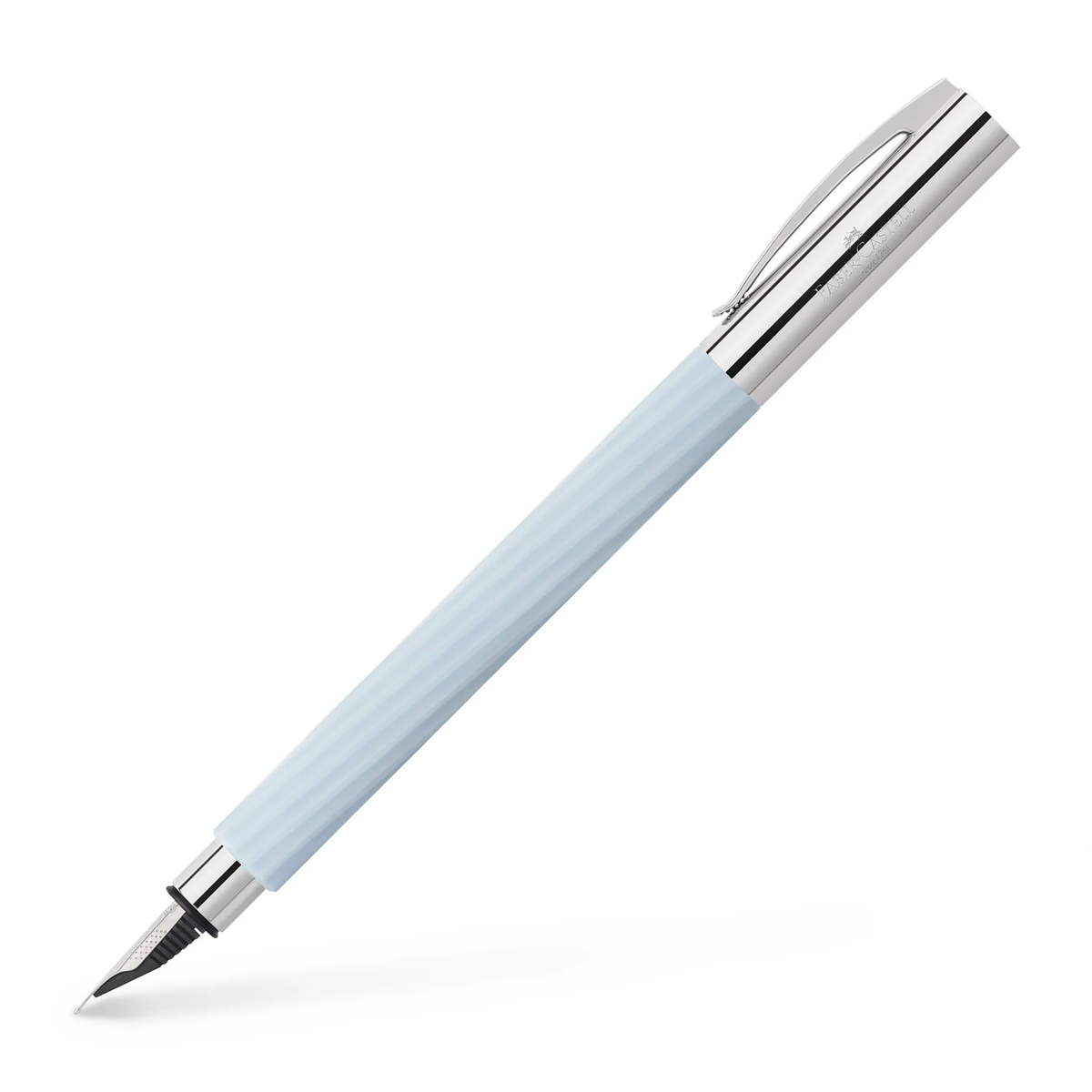AMBITION ITALIC ICE BLUE FOUNTAIN PEN MEDIUM