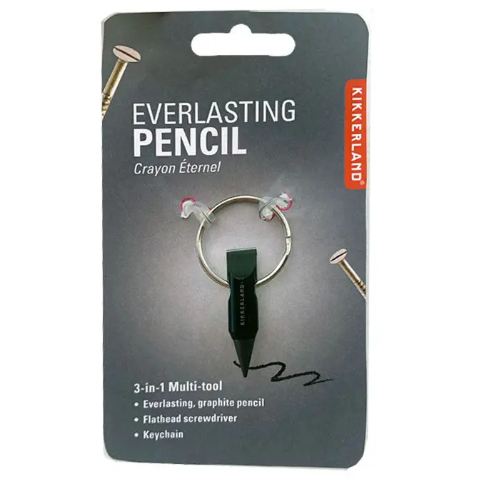 EVERLASTING PENCIL KEYCHAIN