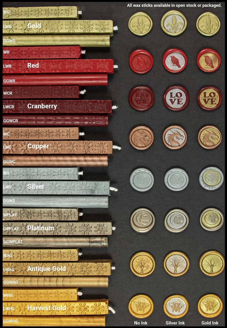 LONG WAX STICK PLATINUM