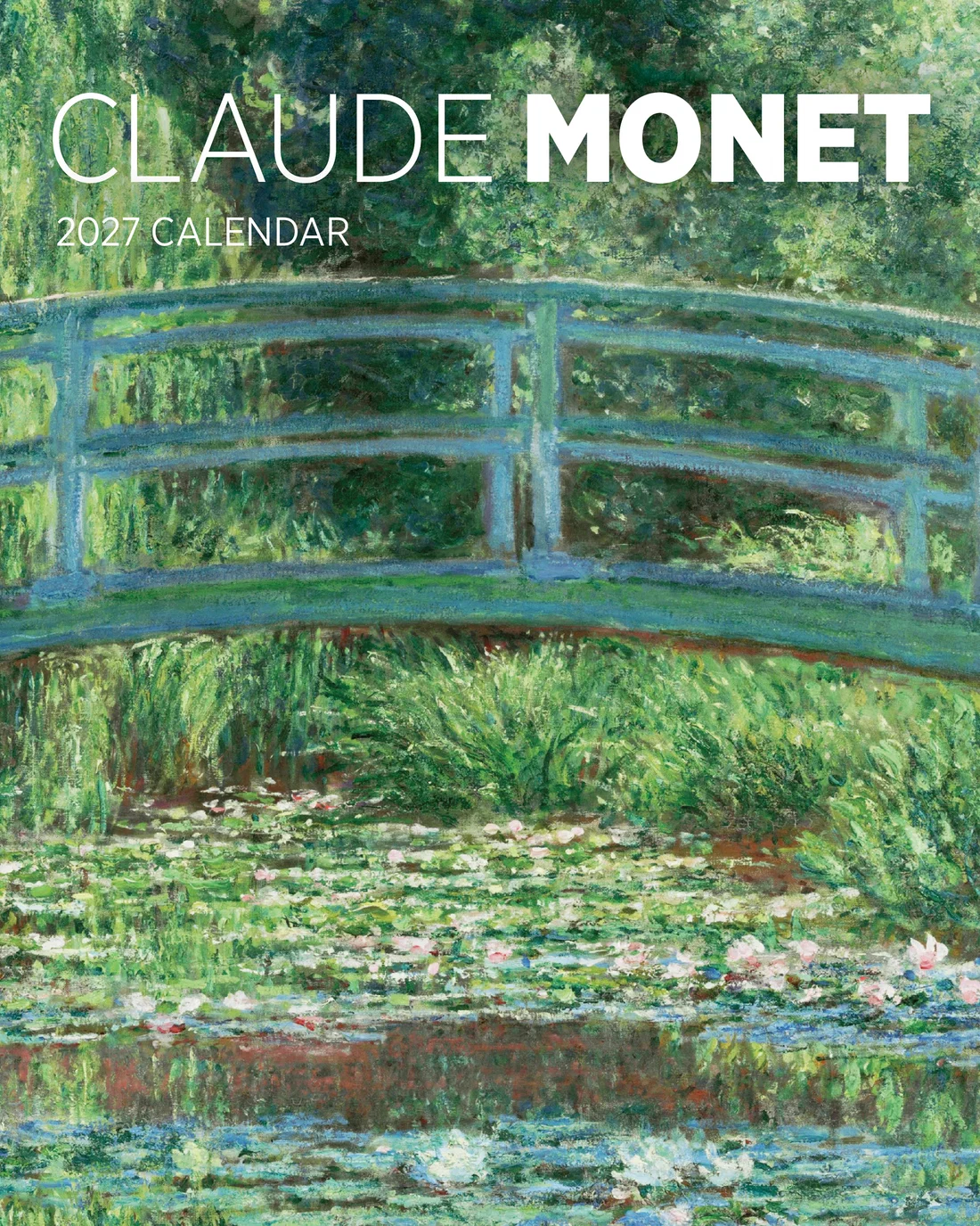 MINI WALL CALENDAR 2027 - CLAUDE MONET