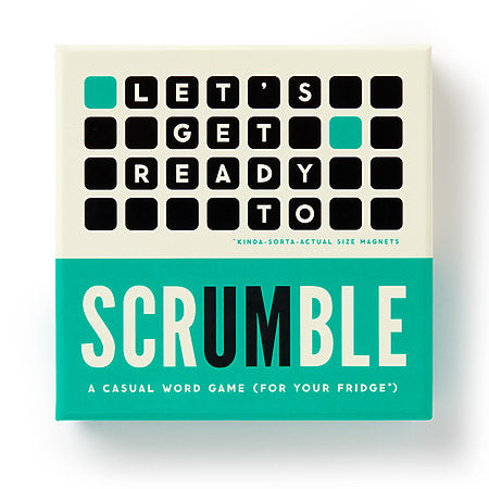 SCRUMBLE MAGNETIC GAME SET