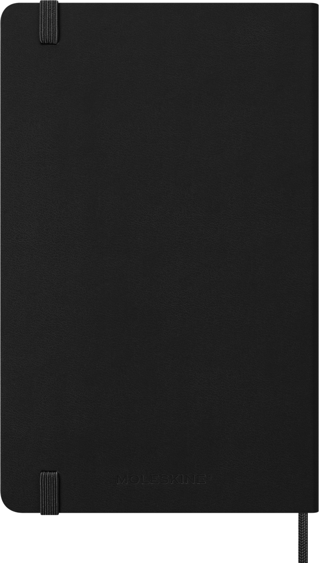 MOLESKINE CLASSIC 12 MONTH 2026 DAILY PLANNER, HARD COVER, POCKET (3.5" X 5.5"), BLACK,