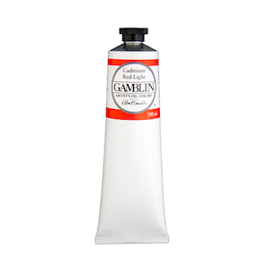 GAMBLIN ARTIST'S OIL COLOR CADMIUM RED LIGHT 150ml