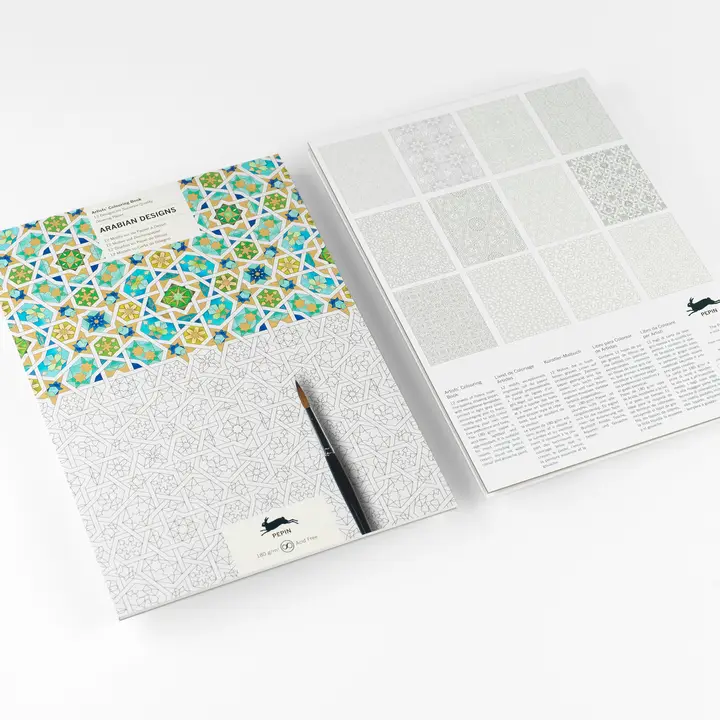 ARTIST&#39;S COLORING BOOK- ARABIAN DESIGNS