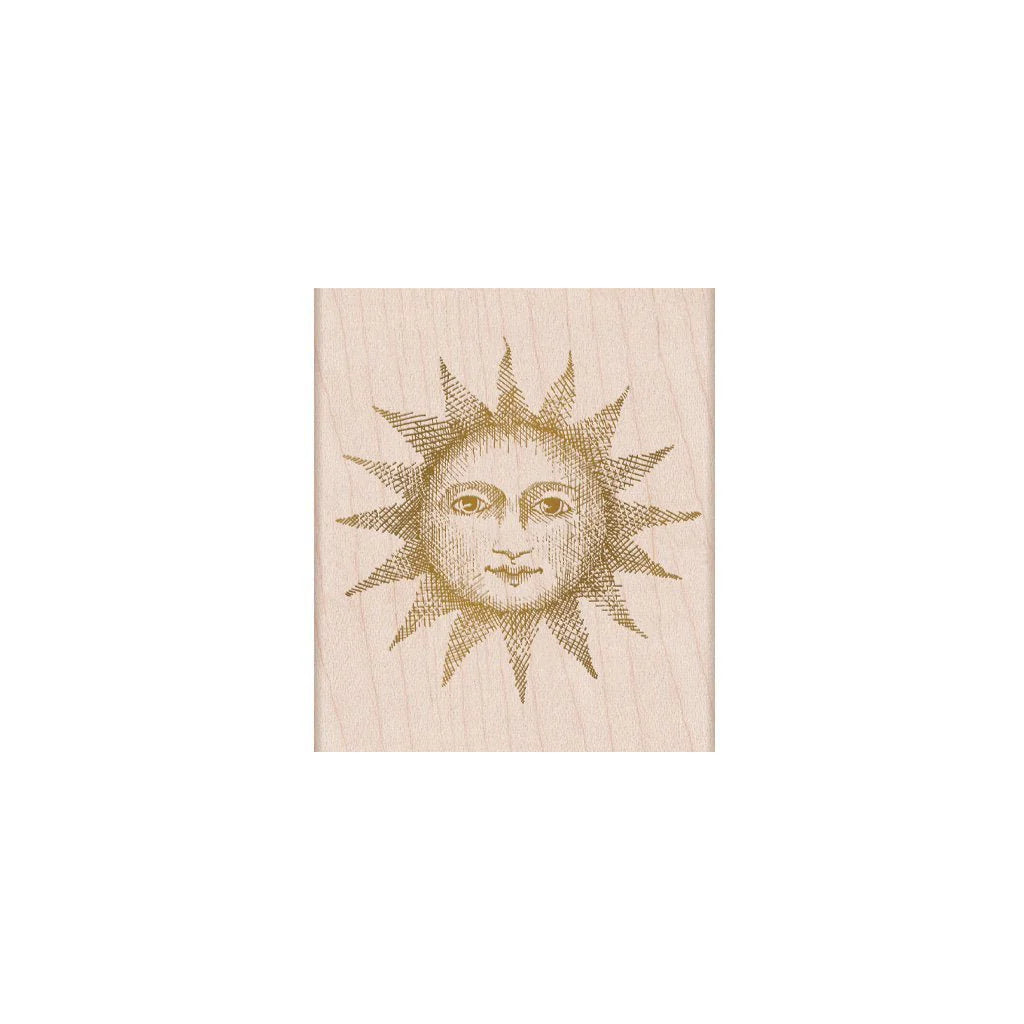HERO ARTS STAMP- VAULT ETCHED SERENE SUN