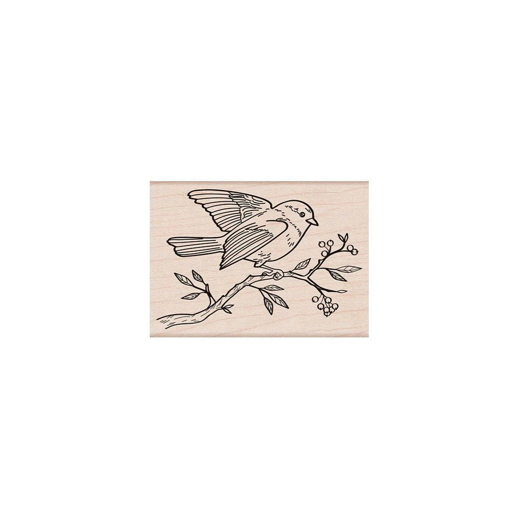 HERO ARTS STAMP- BIRD ON A BRANCH