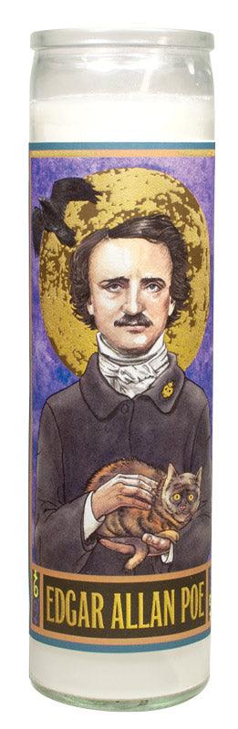 SECULAR SAINTS CANDLE - EDGAR ALLAN POE