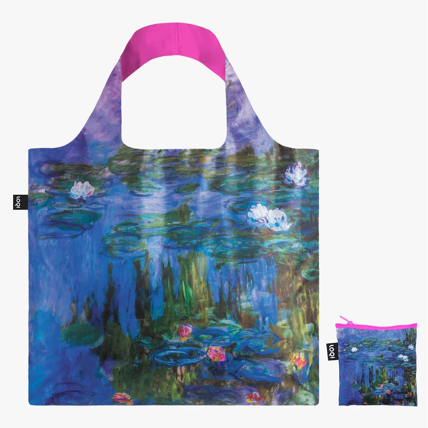 LOQI BAG - CLAUDE MONET WATER LILIES