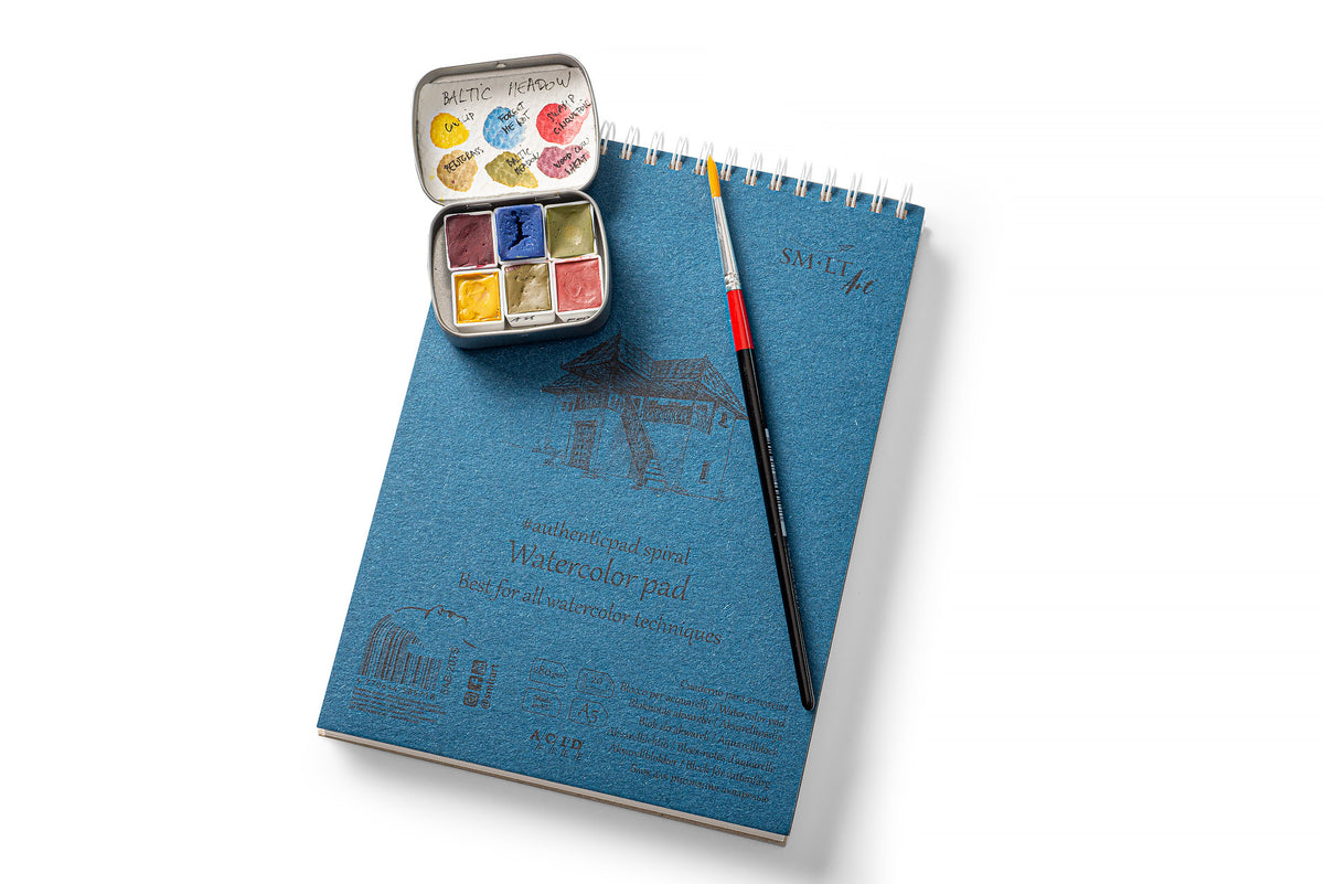 WATERCOLOR PAD - AUTHENTIC  (A5)