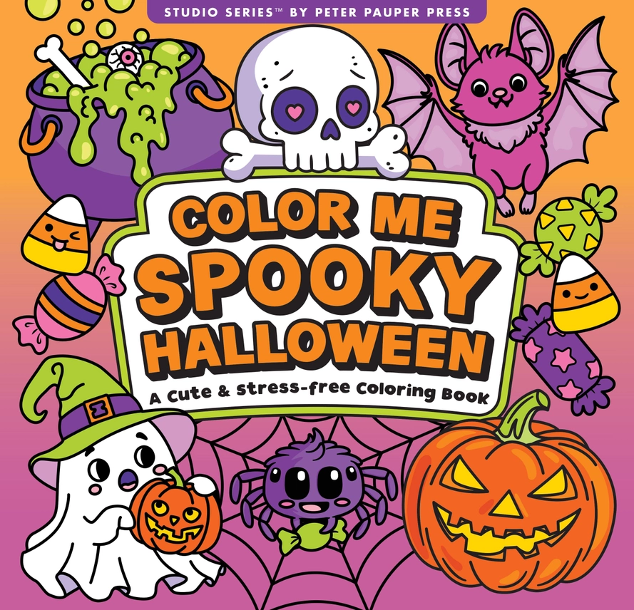 COLORING BOOK - COLOR ME SPOOKY