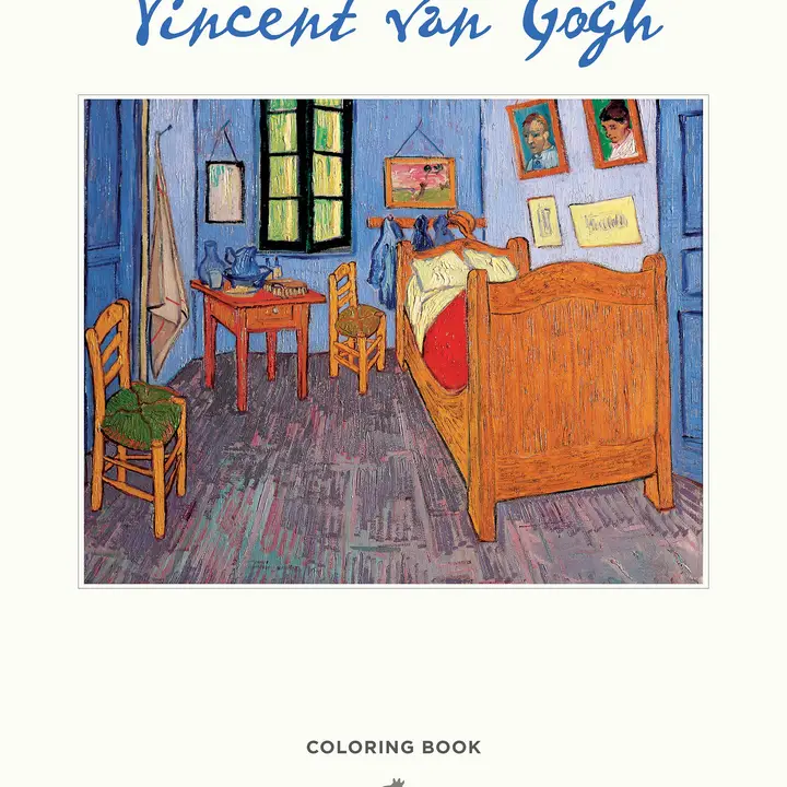 COLORING BOOK- VINCENT VAN GOGH