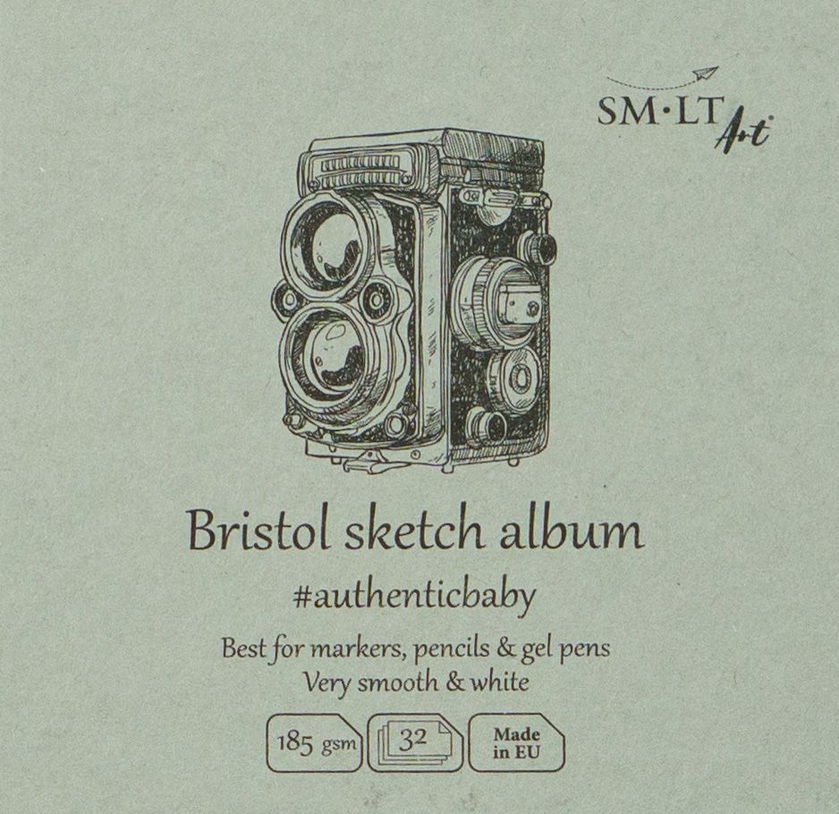AUTHENTIC BABY - BRISTOL SKETCH ALBUM 90 X 90MM