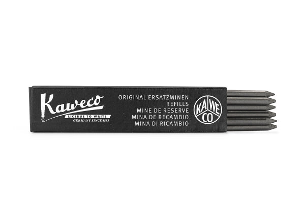 KAWECO GRAPHITE LEADS 3.2MM 5B 6PK