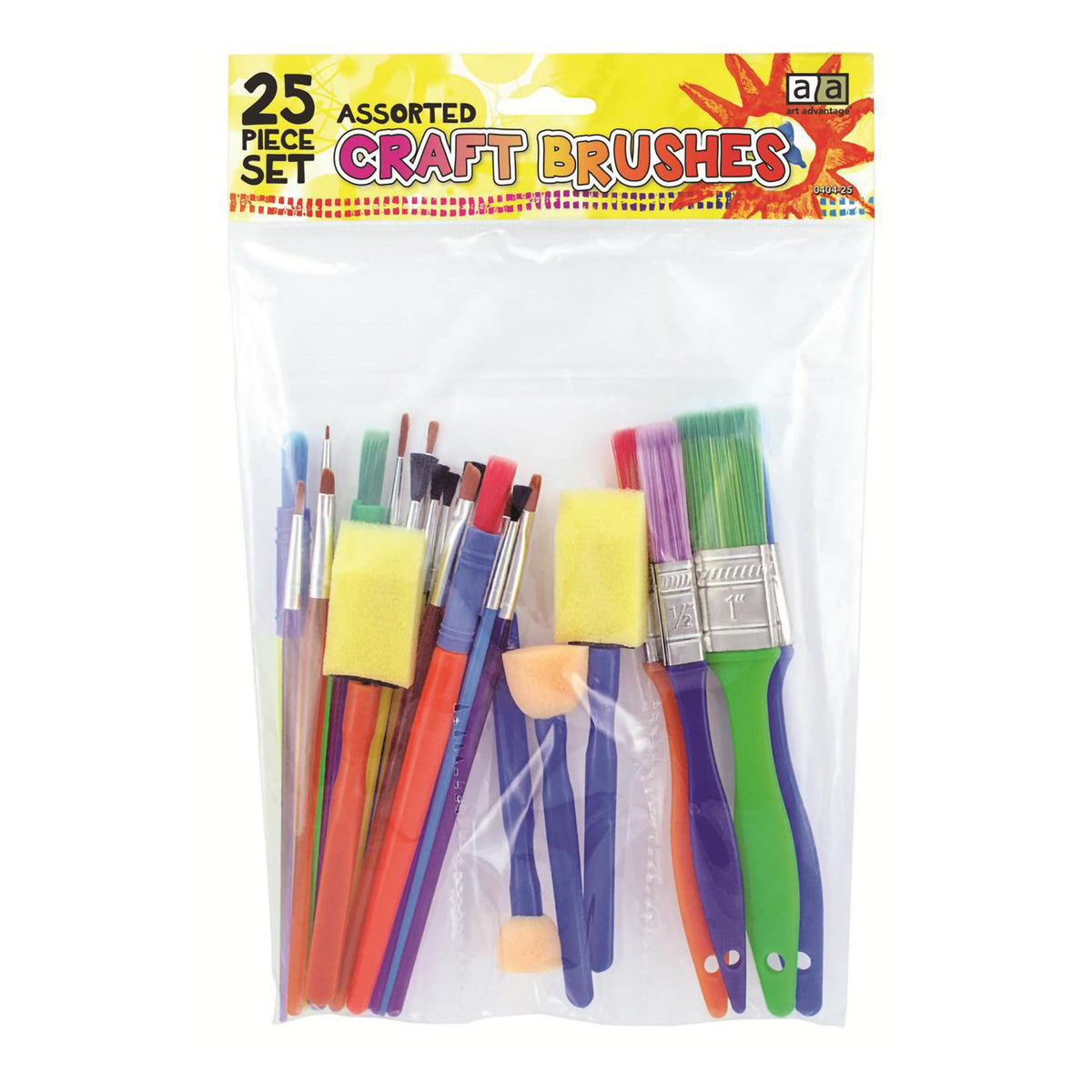 ART ADVANTAGE KID&#39;S BRUSH SET/25