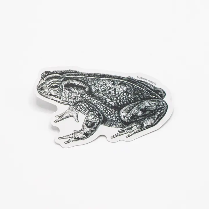 SCIENCE STICKER - BOCOURT'S TOAD