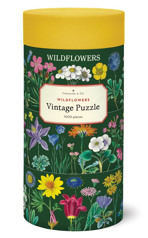 1000 PIECE VINTAGE PUZZLE - WILDFLOWERS