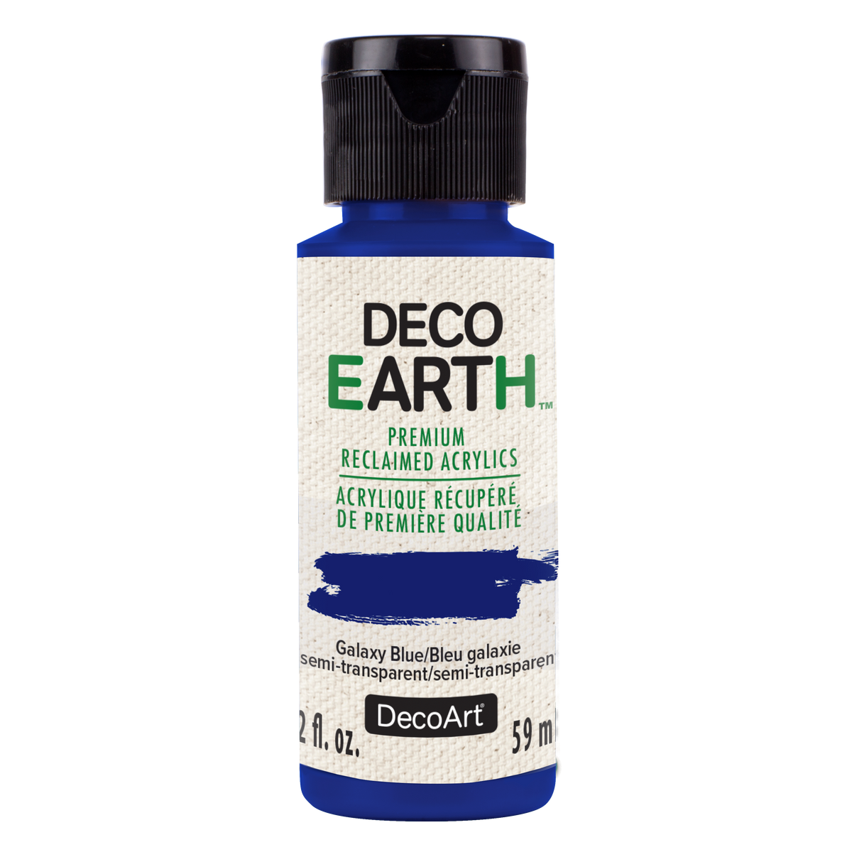 DECOEARTH RECLAIMED ACRYLIC  2OZ GALAXY BLUE