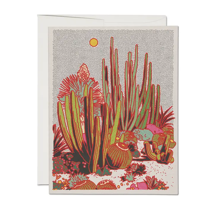 GREETING CARD - CACTUS SCENE
