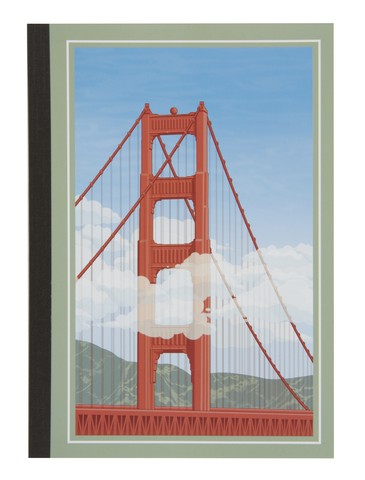 OASIS NATIONAL PARKS NOTEBOOK A5 GOLDEN GATE