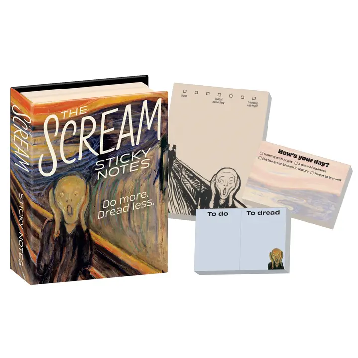 STICKY NOTE BOOKLET - SCREAM