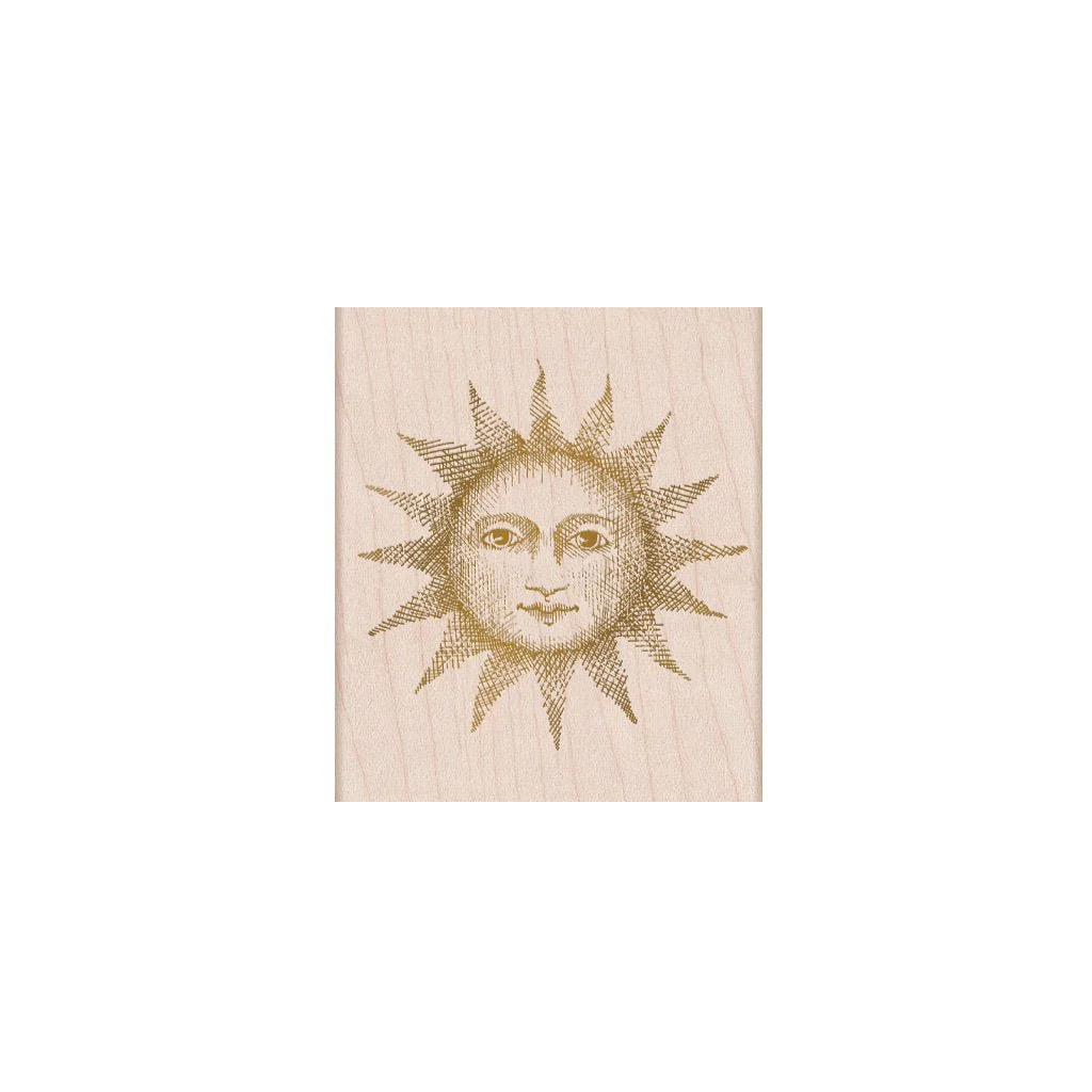 HERO ARTS STAMP- VAULT ETCHED SERENE SUN