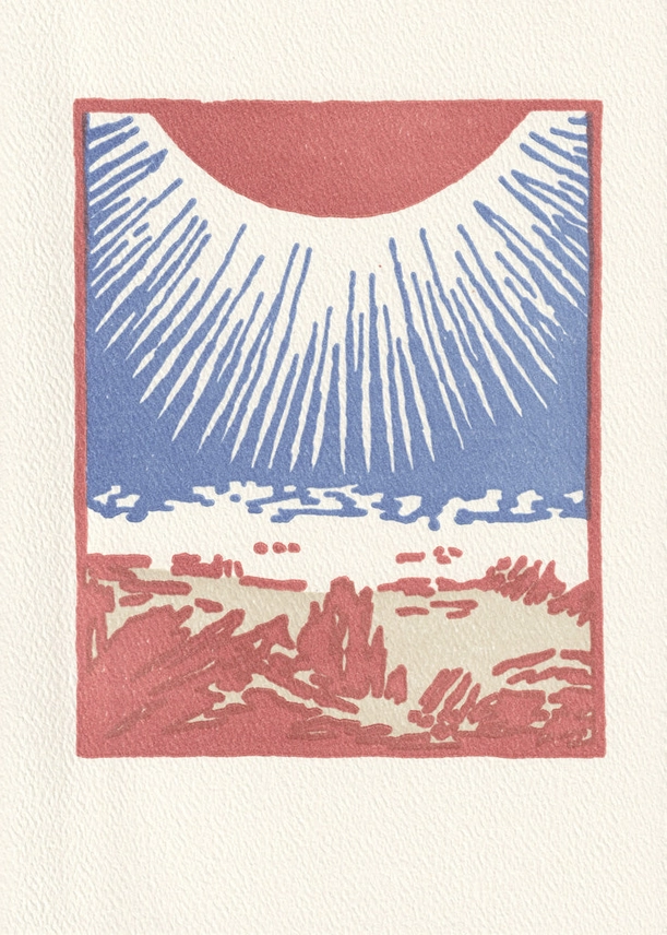 SATURN PRESS CARD - SUNBEAMS