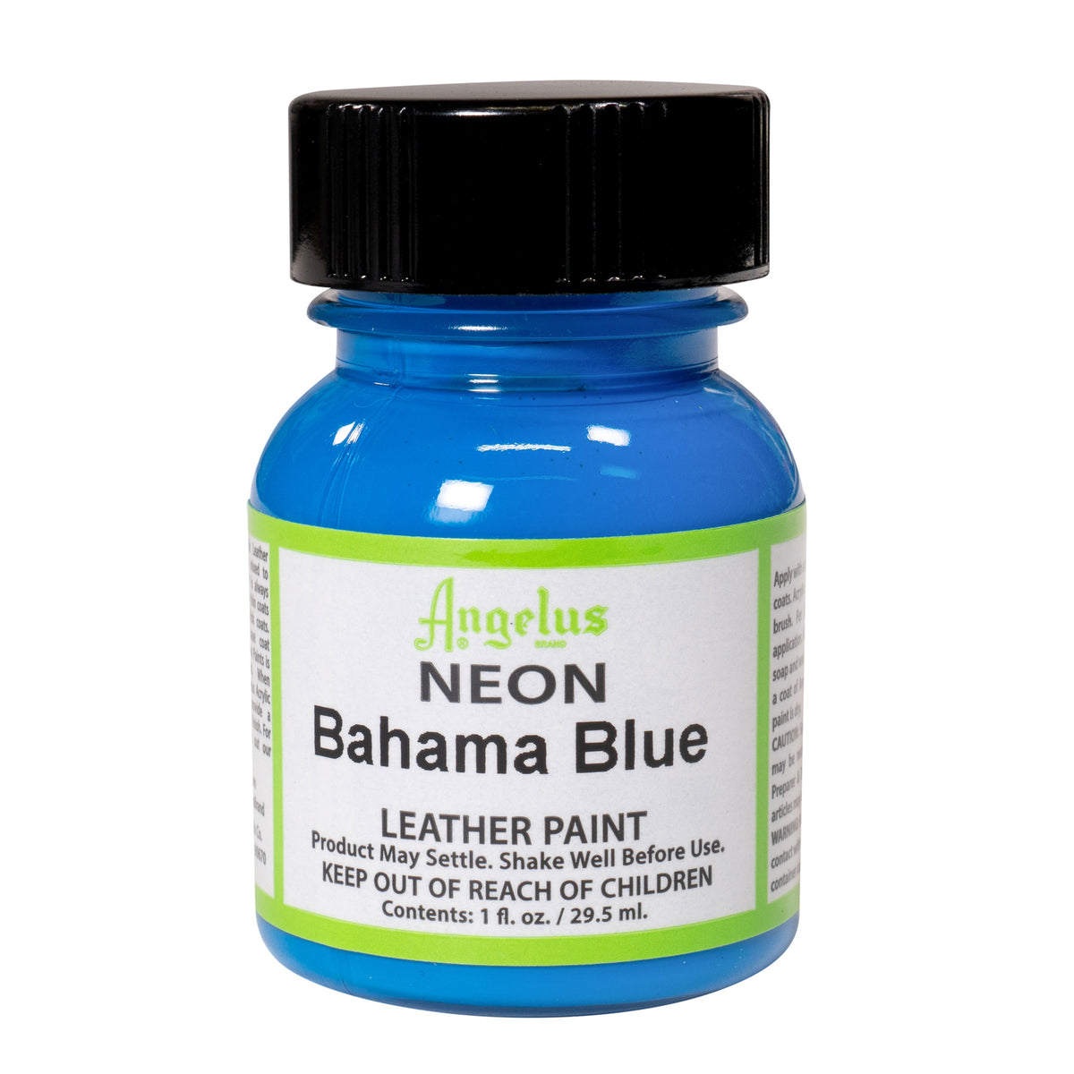 LEATHER PAINT 1oz  NEON BAHAMA BLUE