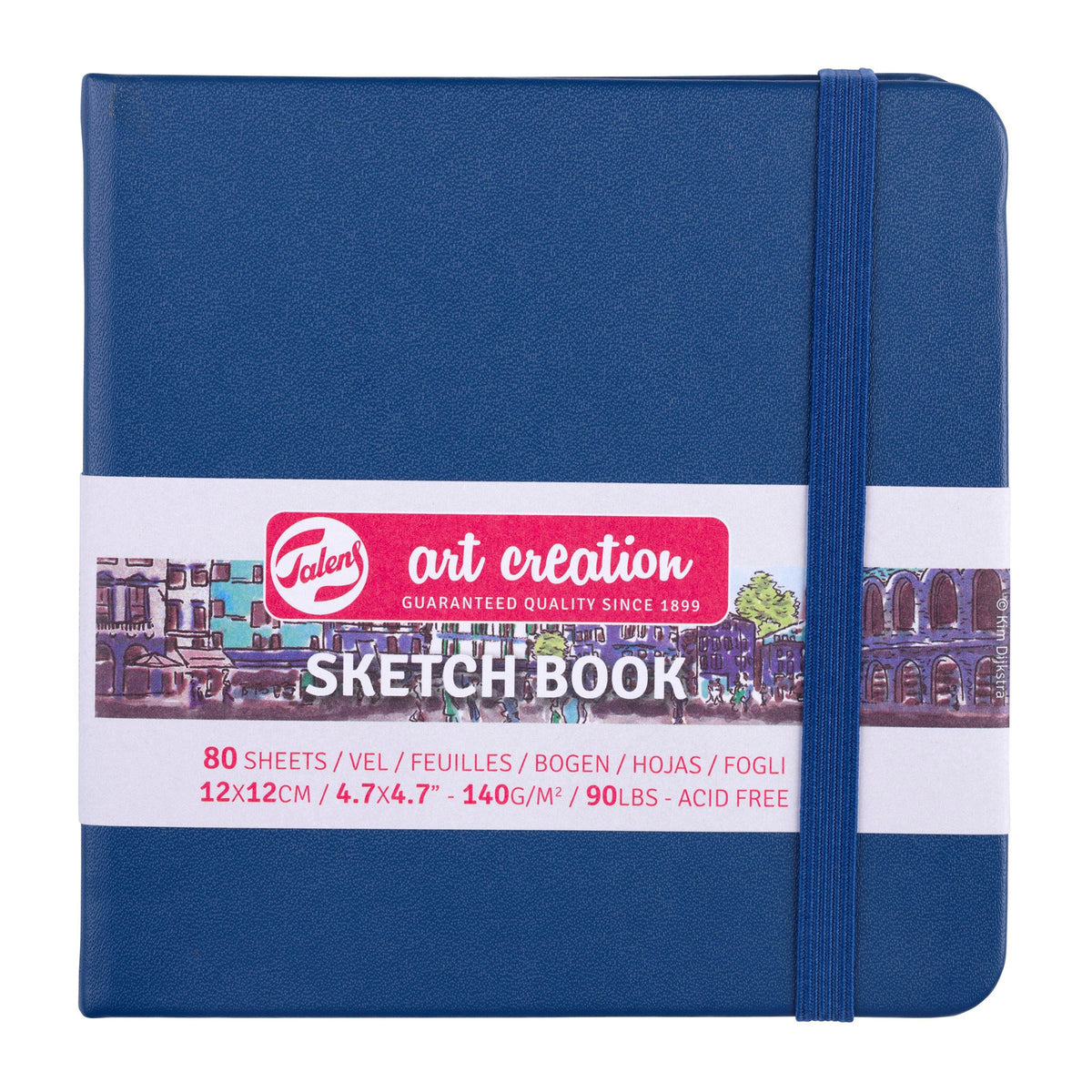 ART CREATION SKETCHBOOK NAVY BLUE (SQUARE) 12CM X 12CM