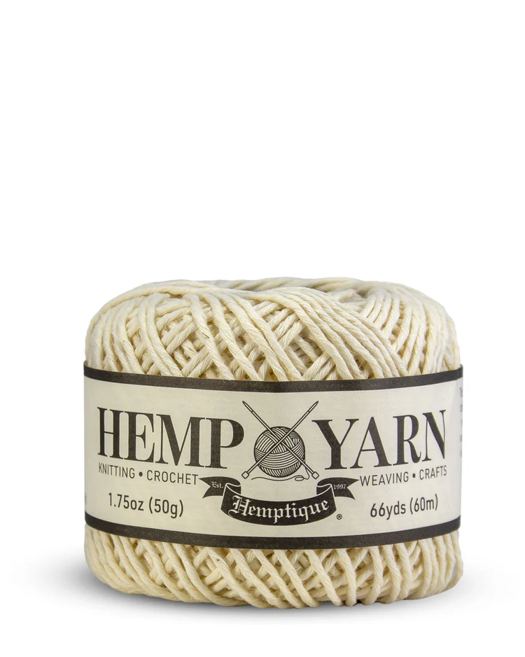 HEMP YARN BALL - NATURAL