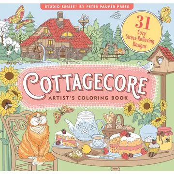 COLORING BOOK - COTTAGECORE