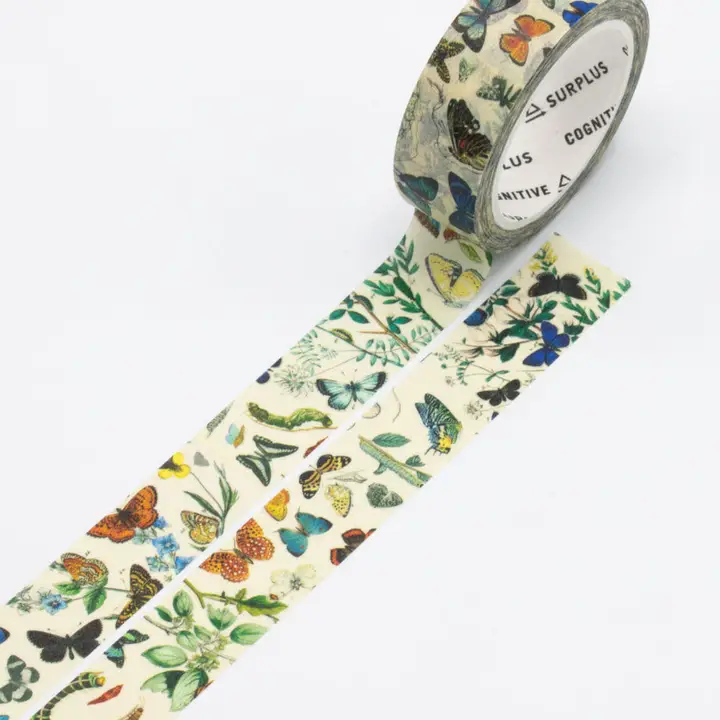 SCIENCES WASHI TAPE - BUTTERFLY GARDEN