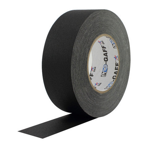 PRO GAFFERS CLOTH TAPE BLACK 1 INCH X 25 YARDS