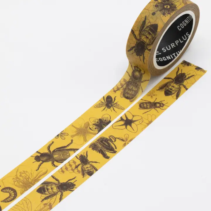 SCIENCES WASHI TAPE - HONEY BEE
