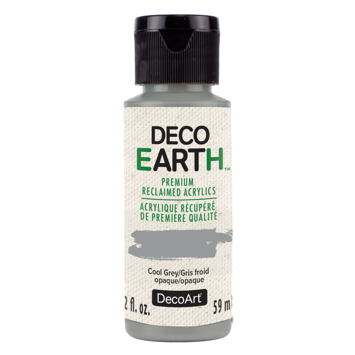 DECOEARTH RECLAIMED ACRYLIC  2OZ COOL GREY