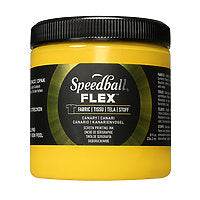 FLEX SCREEN PRINTING FABRIC INK 8oz CANARY