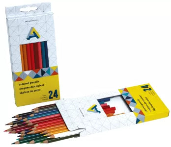AA COLORED PENCIL SET/24