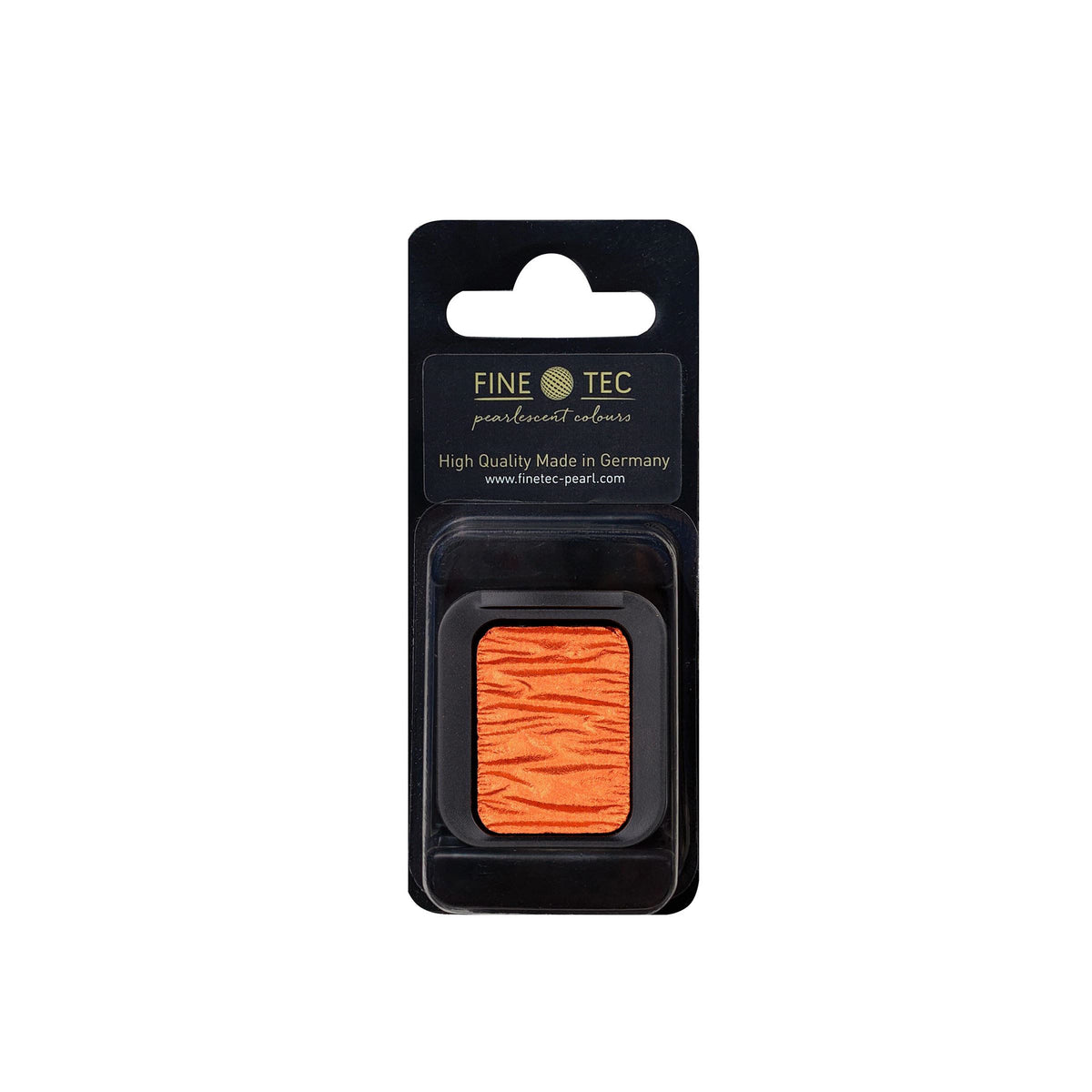 FINETEC WATERCOLOR PAN REFILL (PEARLESCENT) – ORANGE COPPER