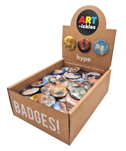 MUSEUM BADGE PINS