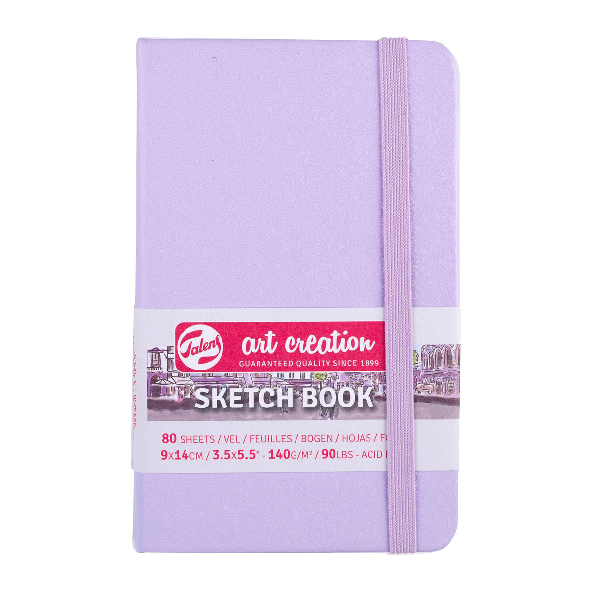 ART CREATION SKETCHBOOK PASTEL VIOLET 3.5&quot;x5.5&quot;