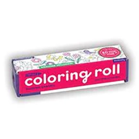 FlOWER GARDEN MINI COLORING ROLL
