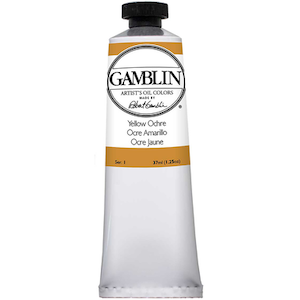 GAMBLIN ARTIST'S OIL COLOR YELLOW OCHRE 37ml