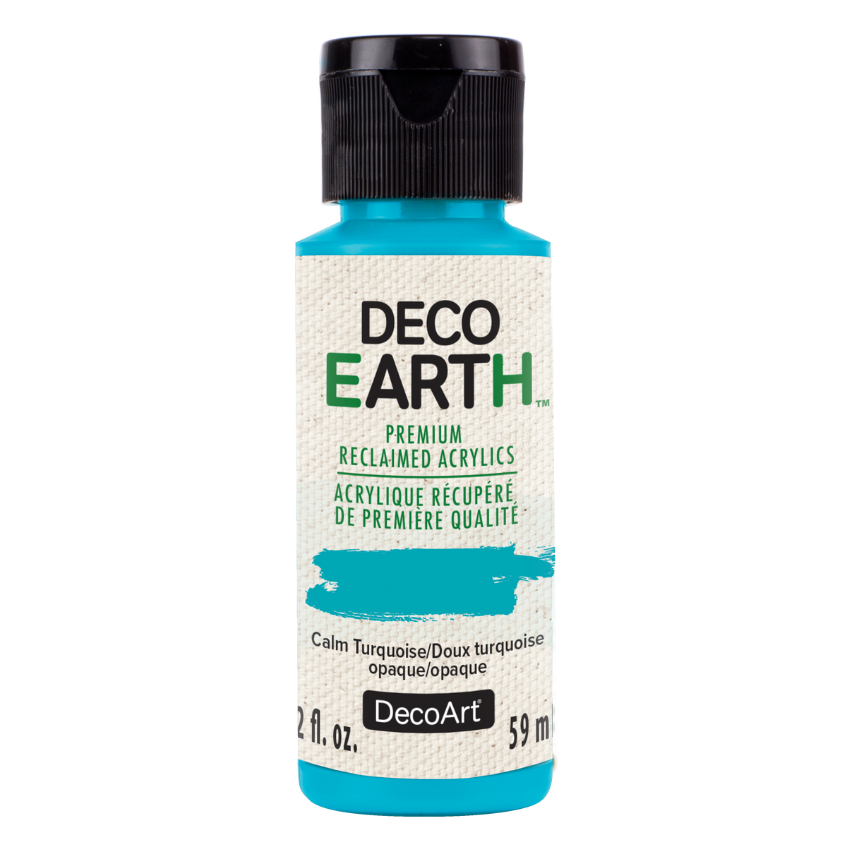 DECOEARTH RECLAIMED ACRYLIC  2OZ CALM TURQUOISE